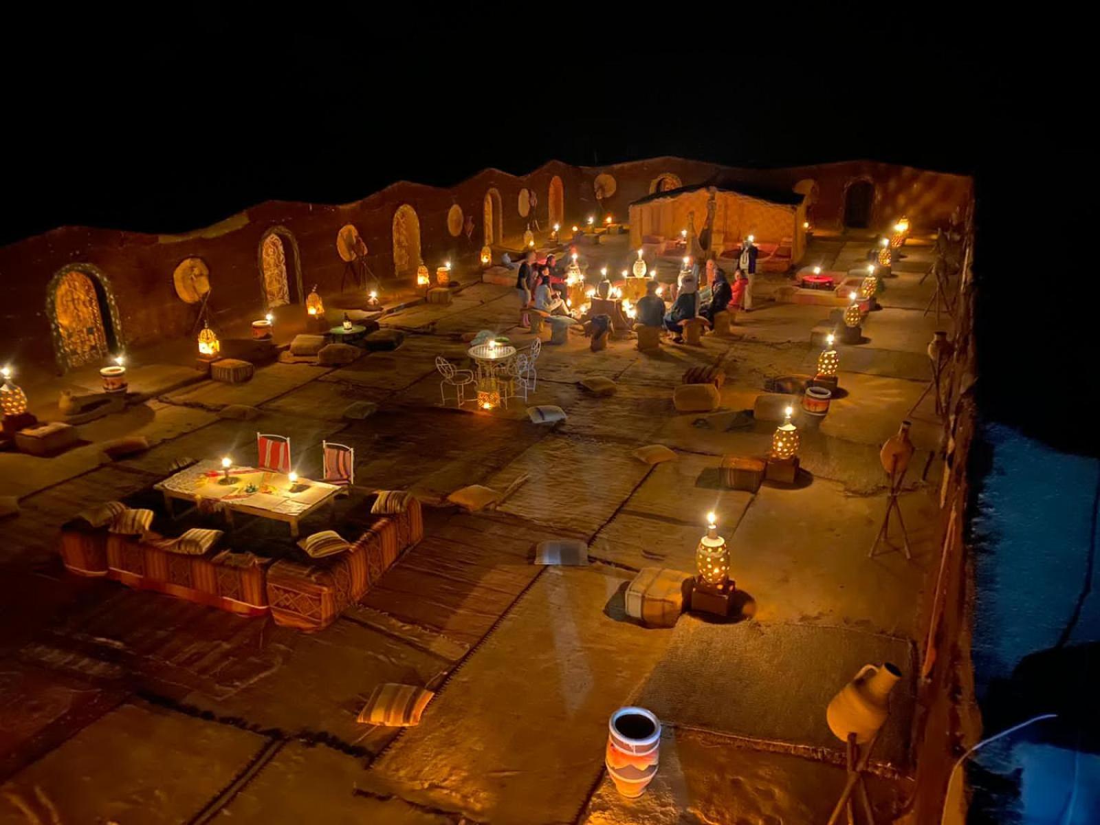 Camp Desert Bivouac Chegaga El Gouera Bagian luar foto