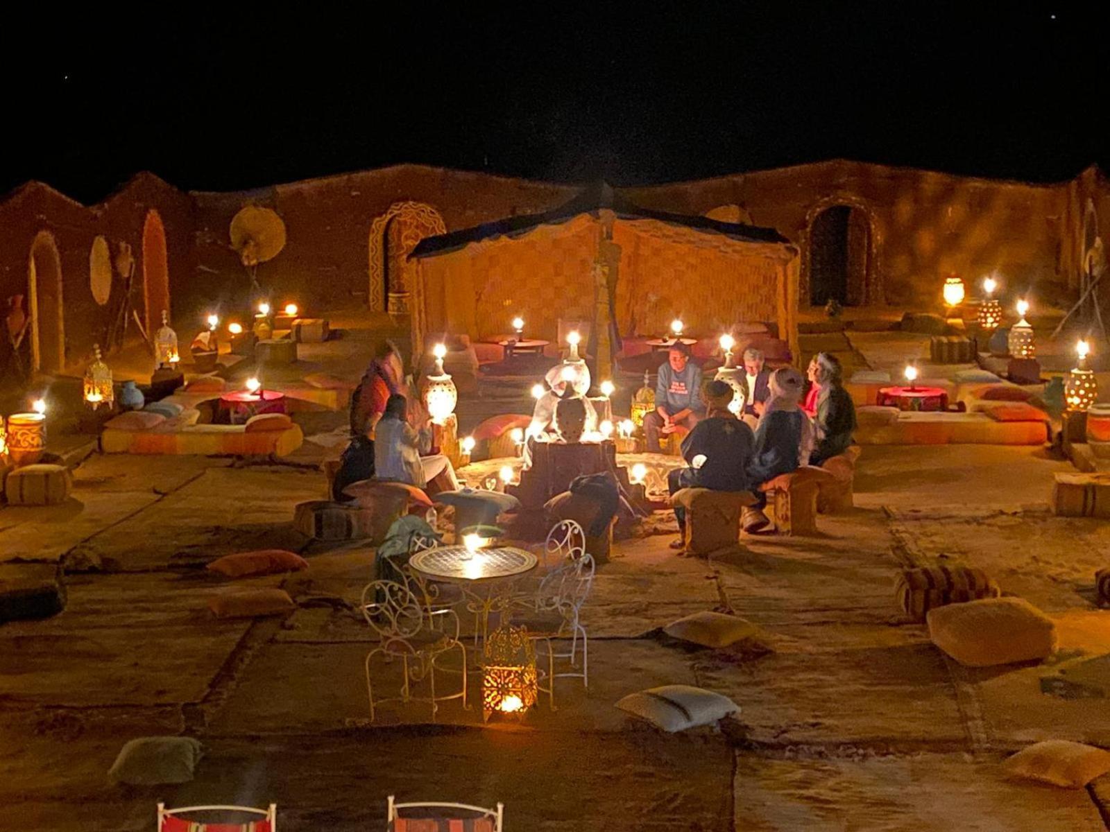 Camp Desert Bivouac Chegaga El Gouera Bagian luar foto