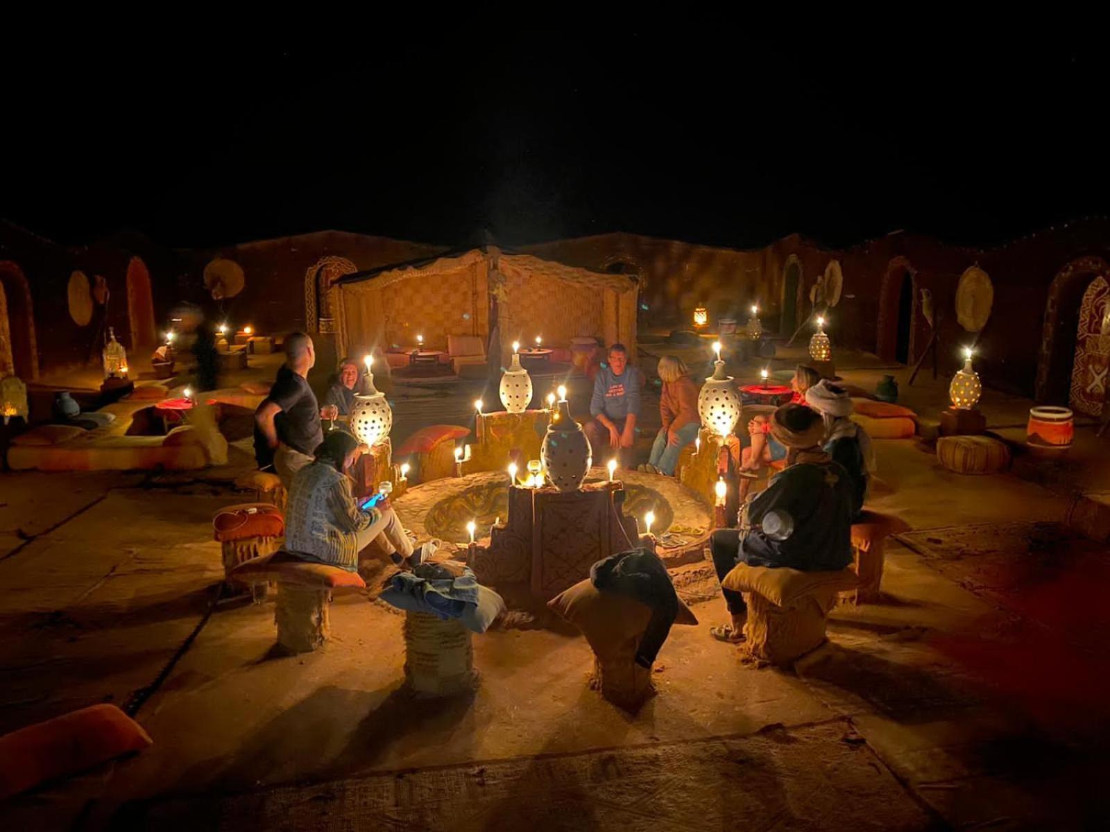 Camp Desert Bivouac Chegaga El Gouera Bagian luar foto