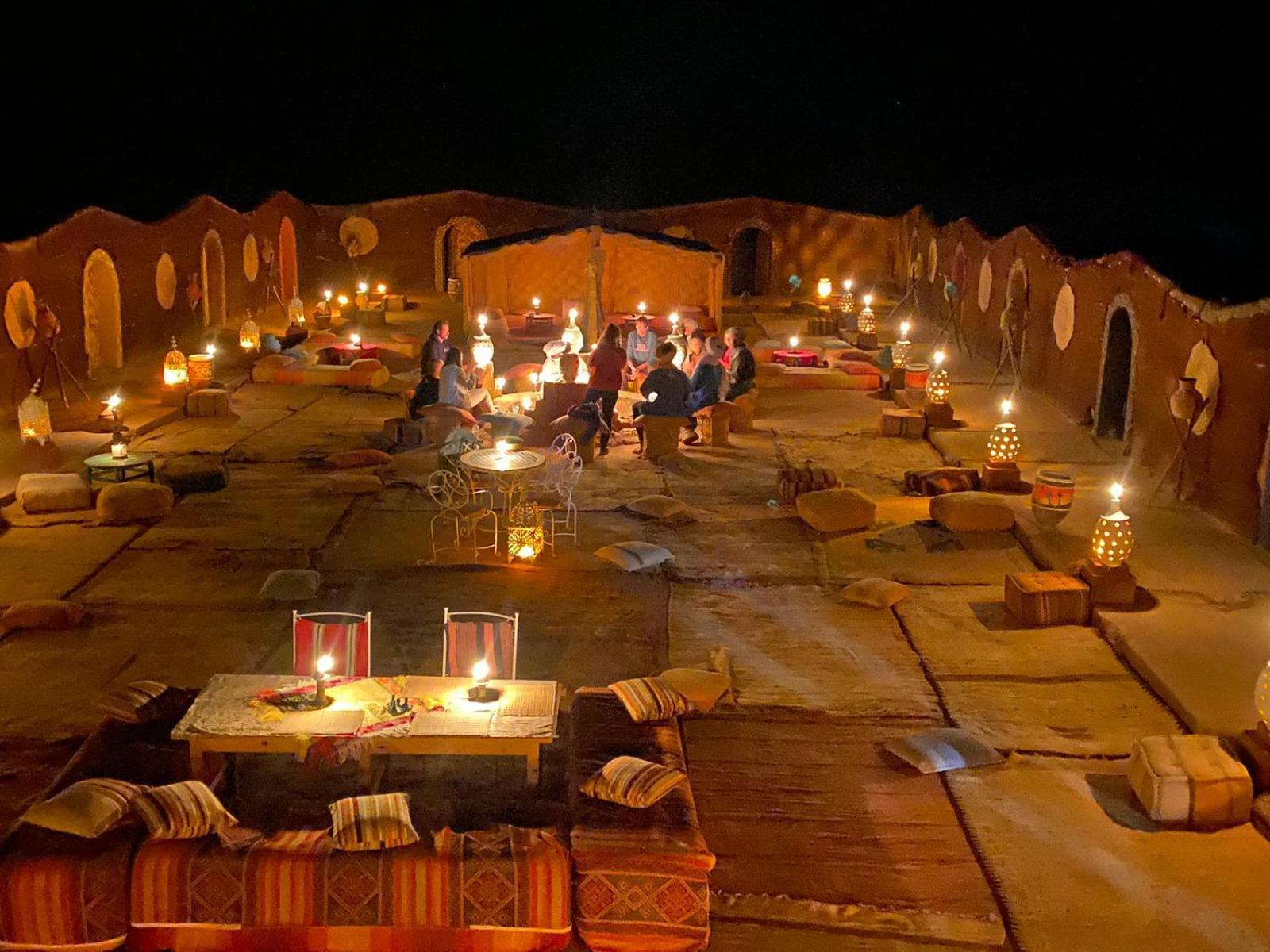 Camp Desert Bivouac Chegaga El Gouera Bagian luar foto